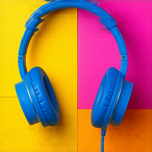 現代Beats耳機展示在多彩背景下，突顯其獨特設計和高品質音效，感受全新音樂體驗，探索如何改變你的聆聽方式，讓每個音符更完美。