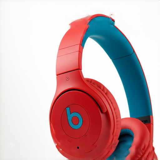 Beats耳機特寫圖，展示其時尚設計和多樣色彩，表現音質卓越及舒適佩戴體驗，強調感受音樂魅力的功能，令人沉浸於音樂世界的高品質音響。