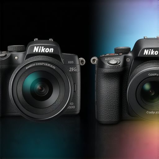 尼康ZFC與Coolpix W300攝影機展示，強調其創新設計與高性能，令人驚艷的拍攝效果，適合各種攝影需求，體驗尼康攝影奇蹟，捕捉生活中的美好瞬間。