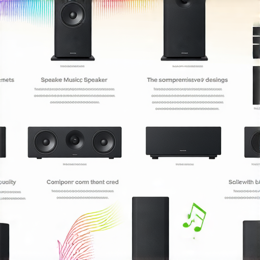音響箱選購指南，展示不同類型的音響箱及其特點，幫助使用者選擇合適的設備，提升音樂享受的秘訣，搭配音響與居家環境的完美融合。