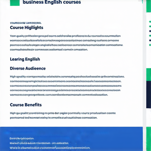 提升職場競爭力的商業英語課程與商務英語課程選擇指南，展示多種課程選擇，適合希望增強職場英文能力和商業交流技巧的學員，内容包括課程特色和學習益處。