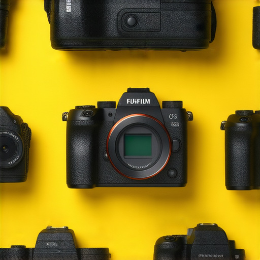 Fujifilm相機探索無限可能的圖片，顯示各型號的特色與功能，鼓勵用戶比較和推薦，協助找到完美攝影夥伴，展現攝影魅力與創意。