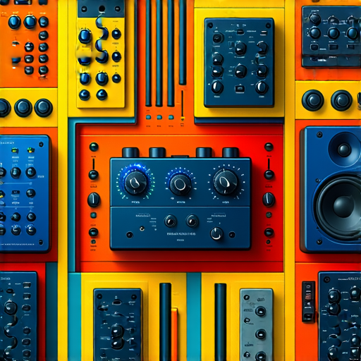揭開音響箱的秘密，展示多種音響設備與音樂體驗提升技巧的圖片，色彩鮮豔，引人注目，吸引音樂愛好者點擊探索提升音質的各種方法。