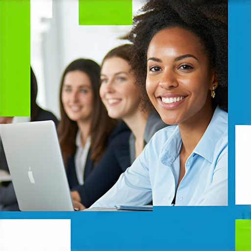 提升商業英語能力的專業商務英語課程介紹圖，展示學員互動學習情境，加強語言技巧與商務溝通能力，適合各行業專業人士參加。