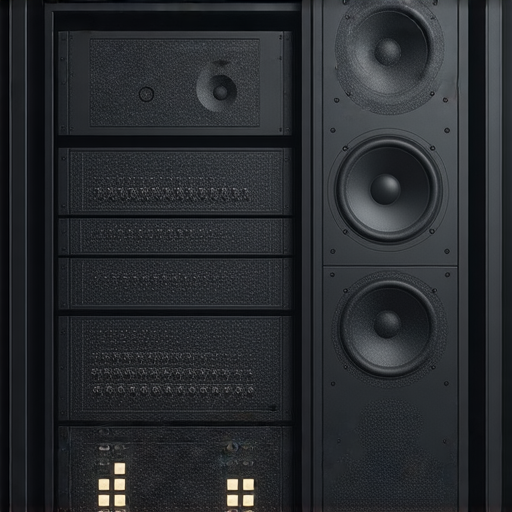 揭開音響箱的秘密，專業音響設備展示，提升音質的關鍵技巧，音響箱內部結構清晰可見，顯示出音質改善的方法和專業服務。
