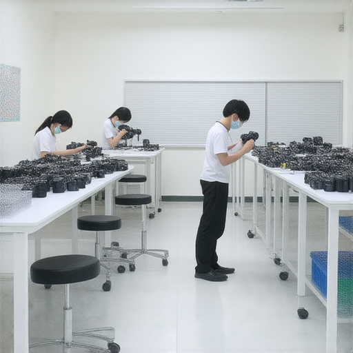 深水埗旺角相機維修課程的實體教學場景，學員專注於操作相機，專業講師進行指導，環境整潔明亮，展示相機維修服務的專業性及技巧。