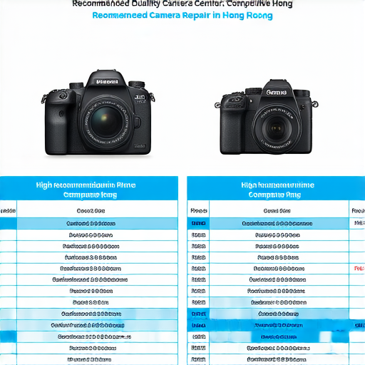 香港相機維修中心推薦與價格比較指南