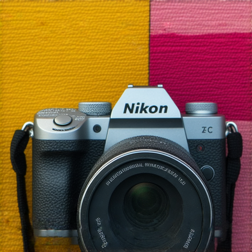 尼康 Z fc 相機展現復古設計與現代技術，攝影師在戶外拍攝，捕捉自然美景，專業服務輔助，助您創造完美攝影作品，開啟全新攝影時代。