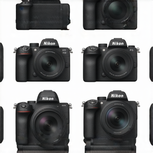 探索尼康相機系列的圖片，包括尼康Z FC和Coolpix W300等多款相機，展現不同型號的設計與功能，吸引攝影愛好者的目光，捕捉每一個瞬間。