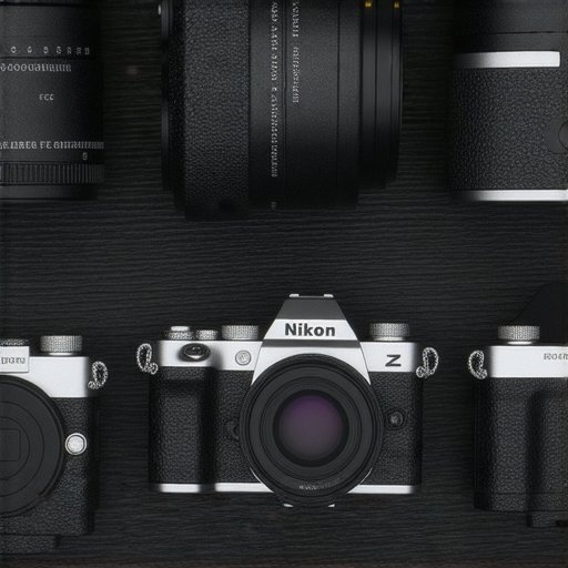 尼康Z FC與Z系列相機特寫，展示復古設計與現代技術結合，特點包括高畫質鏡頭、先進對焦系統與多樣化拍攝模式，吸引攝影愛好者探索創意可能性。