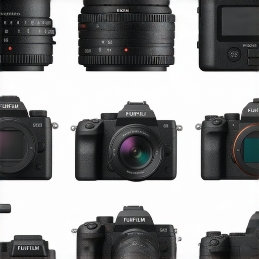 Fujifilm相機與鏡頭列表及即棄相機2024購入指南，展示多款Fujifilm相機及鏡頭的設計與功能，助您選擇適合的攝影設備，激發創意。