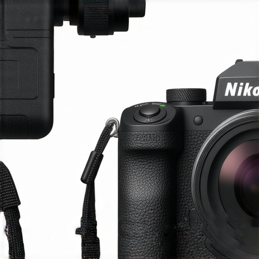 尼康Z fc與W300相機的特寫，展示其極致功能與設計，強調專業服務，適合攝影愛好者。