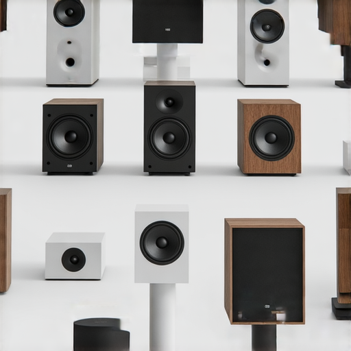 選擇最佳音響箱提升音樂體驗的技巧分享圖片，展示各種音響箱的設計、尺寸和顏色，適合不同音樂風格和環境，幫助用戶選擇最合適的音響設備。