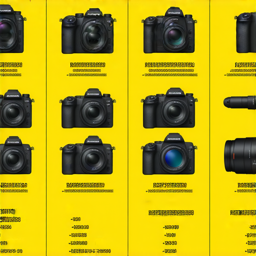 2024年Fujifilm相機比較圖，展示多款相機型號與性能，為攝影愛好者提供最佳影像選擇，強調影像質量與便攜性，適合不同需求與預算。