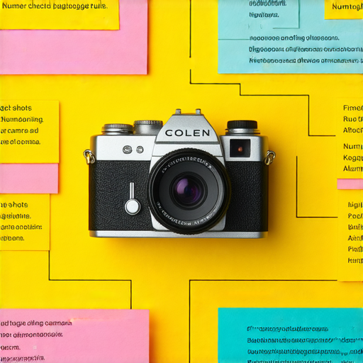 傻瓜相機旅行必知資訊圖，展示托運規則、拍攝張數及重複使用注意事項，幫助旅行者了解相機使用指南，提升旅行拍攝體驗。