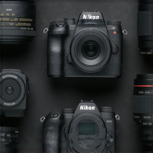 尼康 Z fc 相機、W300 相機及 X 系列相機的圖像展示，彰顯其精緻設計與卓越性能，鼓勵攝影愛好者探索這些設備，提高攝影技術及創意表現。