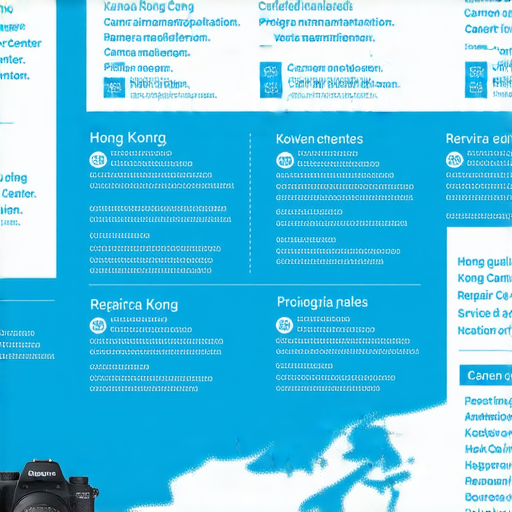 香港相機維修中心地址及價格資訊分析圖，展示多個維修中心位置及服務費用，便於用戶選擇合適的維修服務，幫助攝影愛好者保養相機，提升維修效率。
