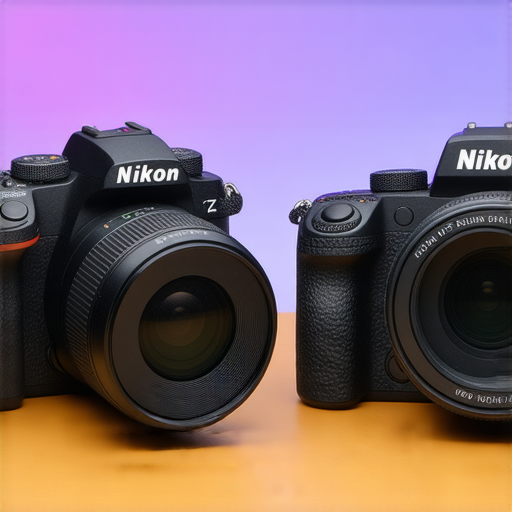 探索尼康新世代相機的展示圖，包含Z FC和W300，展現其獨特設計和專業功能，讓攝影愛好者立即了解最新相機科技與專業服務。