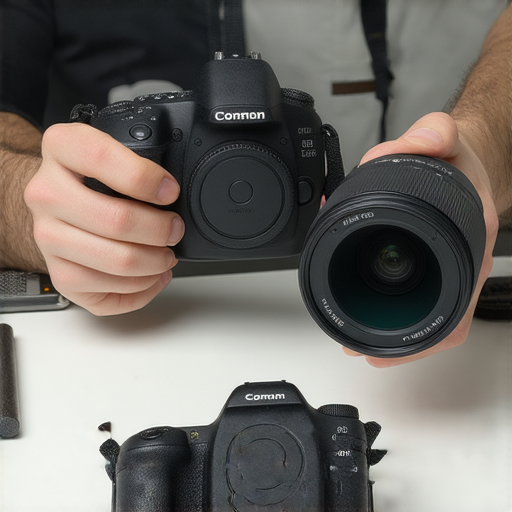 深水埗相機維修專家的專業服務，技術人員正在維修數碼相機，恢復相機性能，讓您的攝影設備重獲新生，提供高品質的維修和保養服務，確保相機持續運作良好。