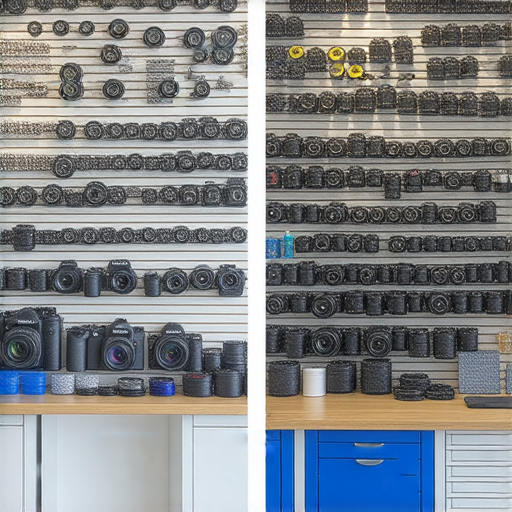 專業相機維修店在深水埗與旺角的服務與價格比較，展示維修工具與技術人員專注工作的場景，提供專業相機維修推薦的資訊與建議。