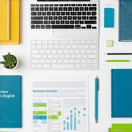 提升職場競爭力的商業英語課程與商務英語課程分析圖片，展示學習材料與教學內容，強調實用技能與職場應用，幫助學員提高英語能力，增強職業競爭力。