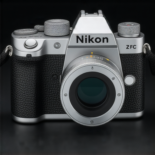 Nikon Z FC相機展示，突顯其復古設計與現代功能，吸引攝影愛好者，探索徹底顛覆拍攝體驗的魅力及專業服務，清晰呈現相機細節及功能。