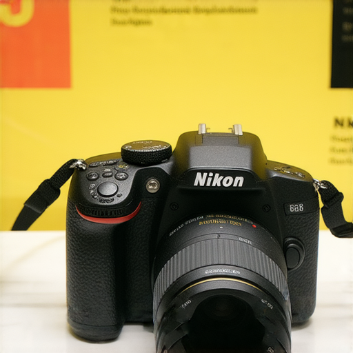Nikon相機展示在香港商店內，旁邊有最新優惠標示與專業保養服務資訊，吸引攝影愛好者瞭解相機價格和購買選擇。