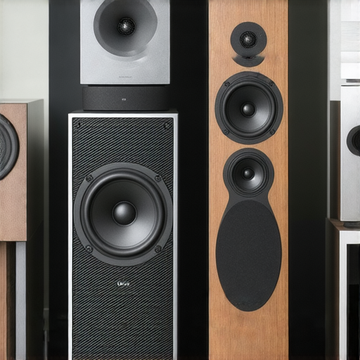 提升音樂享受的最佳選擇，展示多款優質音響箱的特寫，展現其精緻設計和音效技術，為音樂愛好者提供選購指南，幫助選擇合適的音響設備。