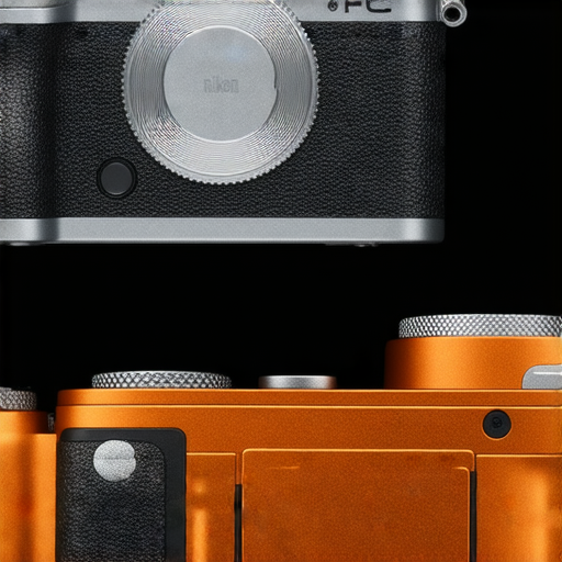 尼康Z FC相機與W300相機的特寫，展示其獨特設計與功能，激發攝影潛力，探索尼康攝影世界的專業服務與創意靈感。