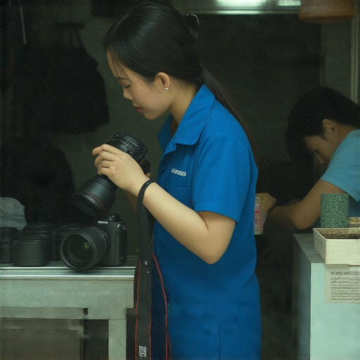 深水埗與旺角相機維修店專業技術人員檢查相機故障，提供即時修復服務，滿足客戶需求，確保攝影愛好者能快速恢復拍攝。