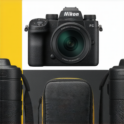 尼康Z fc相機與W300的創意應用展示，搭配多款高性能相機，彰顯專業攝影技巧與服務，探索攝影新境界，提升拍攝效果與創意表現。