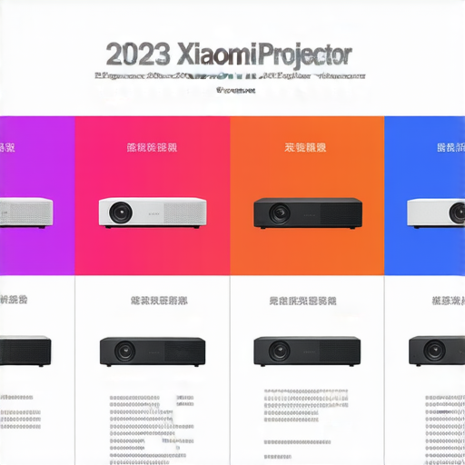 「2023必看！小米投影機系列大比拼，讓您輕鬆打造家庭影院！」