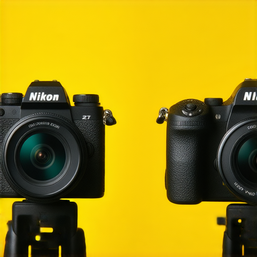 Nikon Z FC相機與Coolpix W300相機並排展示，強調其專業攝影功能，展現攝影者探索新篇章的旅程，適合初學者與專業人士一起開啟攝影之旅的優選裝備。