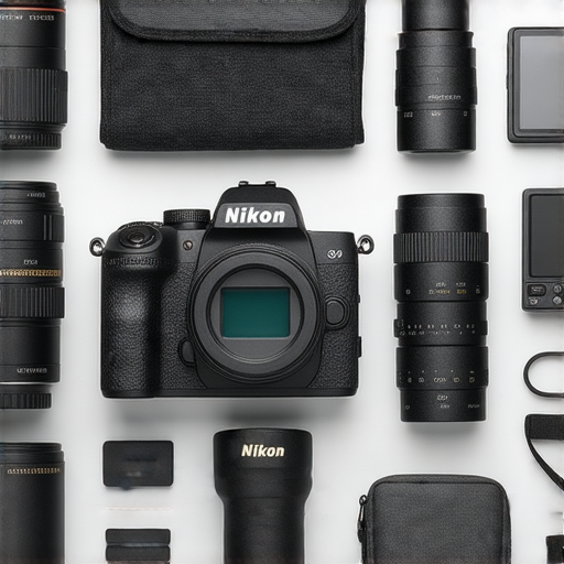 Nikon ZFC相機、W300防水相機及多款攝影配件並排展示，展現攝影新世界的魅力，強調其專業服務和創意潛力。探索這些攝影神器，全面提升拍攝體驗。