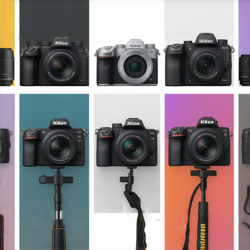 尼康最新相機系列展示，包括Z fc與W300等型號，讓攝影愛好者探索創作新樂趣，高畫質與便捷設計結合，適合各種拍攝需求。