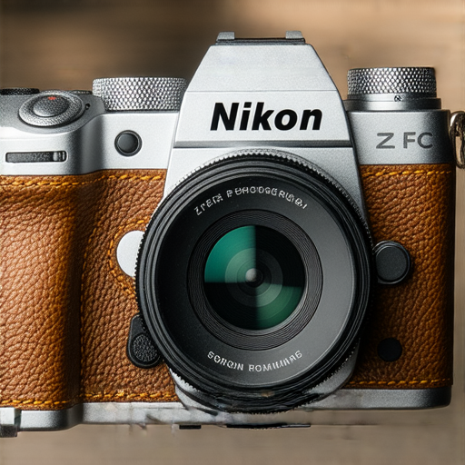 Nikon Z FC相機展示其時尚設計與復古風格，搭配Nikon Z系列其他相機的獨特特點，如出色的拍攝性能與高靈敏度，展現攝影的無限魅力。