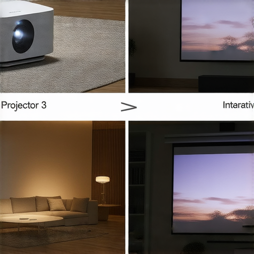 2023年家用投影機大比拼，小米投影機2、3與互動投影機的產品展示，適合家庭使用的投影機選擇，評比結果分析與推薦。