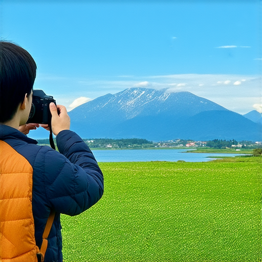 傻瓜相機隨身攜帶拍攝的場景，包括用戶在戶外捕捉靚麗風景的畫面，顯示拍攝與保安和存儲的真相，展現相機的操作簡單與便利，探索攝影魅力。