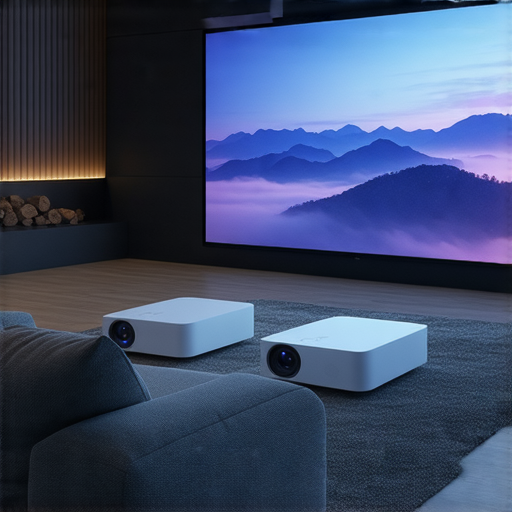 「探索2023家用投影神器：小米投影機2和3，輕鬆打造家庭影院！」