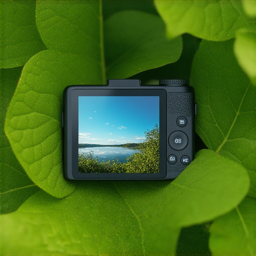 傻瓜相機在戶外拍攝的場景，展示簡單操作界面與真實拍攝效果，說明如何使用傻瓜相機，分享專業小技巧，讓每個人都能拍出美麗影像。