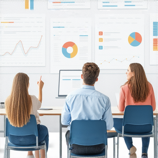 提升職場競爭力的商業英語課程與商務英語課程介紹，展示學員在課堂互動中學習專業英語，強調商業溝通技巧和實務應用，助力職場發展與成功。