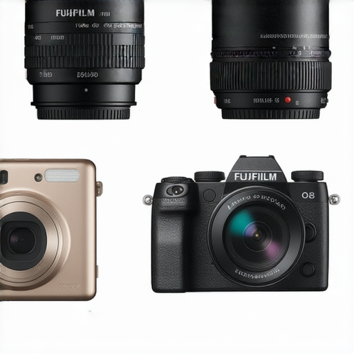 探索Fujifilm全系列鏡頭及即棄相機的圖片，展示各式攝影設備，專業服務提供建議，幫助您找到理想的拍攝夥伴，提升攝影體驗。