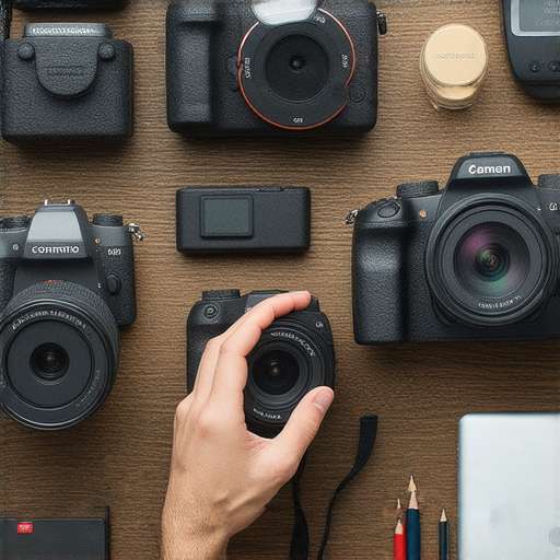 深水埗和旺角優質相機維修服務推薦及價錢資訊，展示專業技術人員修理相機的過程，吸引尋找可靠維修服務的顧客。