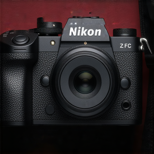 Nikon Z FC相機在專業攝影環境中的介紹，展現其優雅設計及卓越性能，吸引攝影愛好者探索新境界，提供專業服務的現場氛圍。