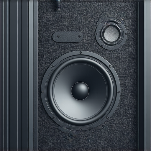 聽覺的魔法圖示，展示音響箱內部構造，技術專家正在檢查音響元件，探索專業服務，揭示音響箱背後的秘密，提升音質體驗。