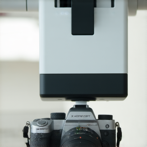 傻瓜相機放置在X光機前，展示攝影器材是否能夠安全通過X光檢查，探索拍攝極限，了解專業服務的相關資訊。