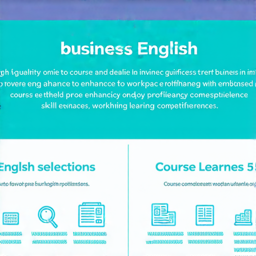 提升職場競爭力的商業英語課程與商務英語課程選擇指南的圖片，展示各種課程選擇，助您在職場中增強英語能力，提升競爭力，享受學習過程。