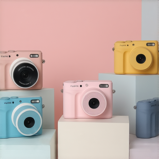 Fujifilm相機展示，探索即影即有的魅力，包含相機型號與配件，提供完美的拍攝建議與入門指南，幫助攝影愛好者輕鬆入門，捕捉精美瞬間。