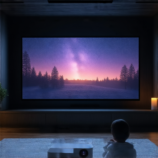 小米投影機2與3展示在家庭影院中，創造靚麗畫面，遊玩、觀影、共享精彩時刻，探索無限可能，打破傳統，提升家庭娛樂體驗，立即選購，享受全新視覺享受。