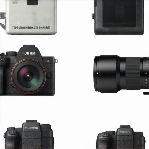 2024最推薦的Fujifilm相機大比拼圖，顯示各款即棄相機，展現其獨特設計與功能，探索即棄相機的神秘魅力，幫助用戶了解更多選擇，提升拍攝體驗。
